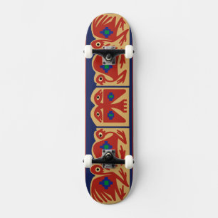 Peruvian Tribal Bird Skateboard