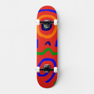 Peruvian Tribal Indian Inca Bird Skateboard