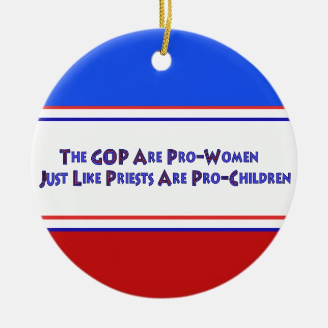 PERVERT CLUB CERAMIC TREE DECORATION (Front)