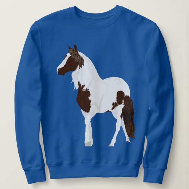 Pervian Paso Fino Horse Sweatshirt (Design Front)