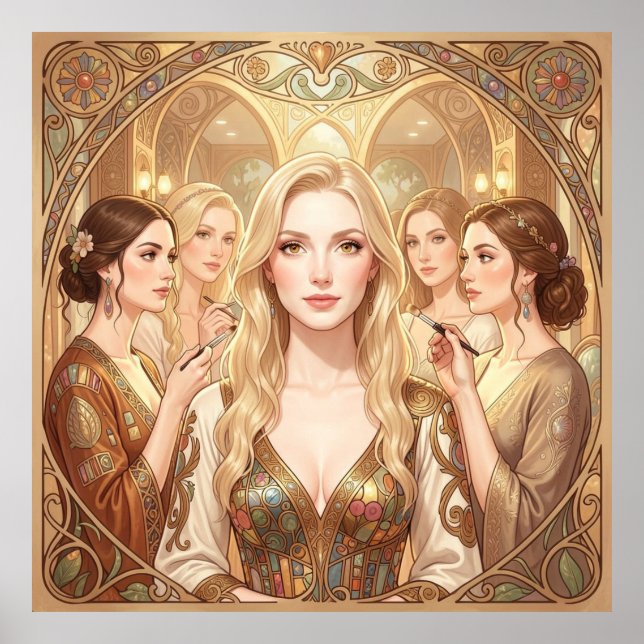 Peryte Series: The Golden Muse Poster (Front)