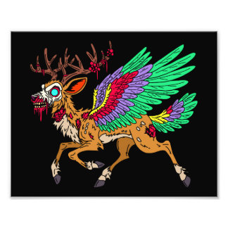 Peryton Zombie Photo Print