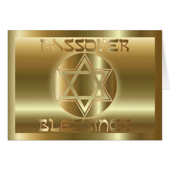 Pesach Passover Jewish Holiday (Front Horizontal)