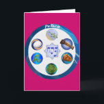 Pesach Seder Plate Card<br><div class="desc">Pesach Seder Plate Card</div>