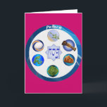 Pesach Seder Plate Card<br><div class="desc">Pesach Seder Plate Card</div>