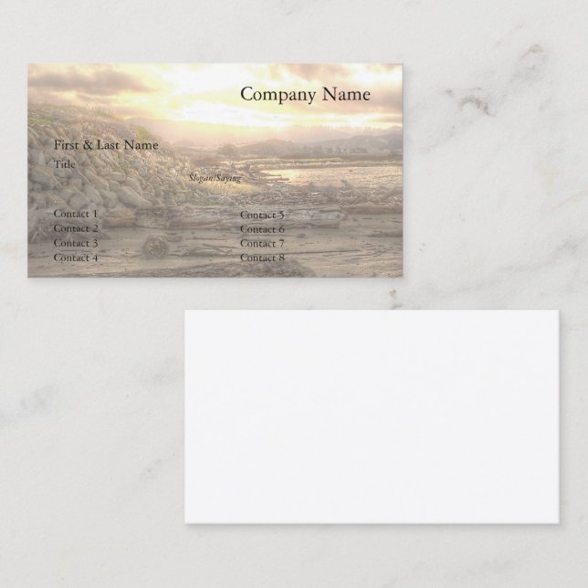 Pescadero 2024/6 business card (Front/Back)
