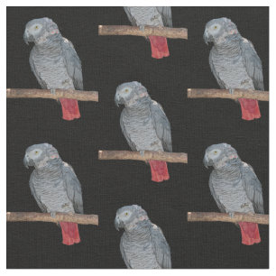 Pesky Parrot Fabric