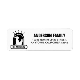Pesonalized Name And Address Cat And Dog 