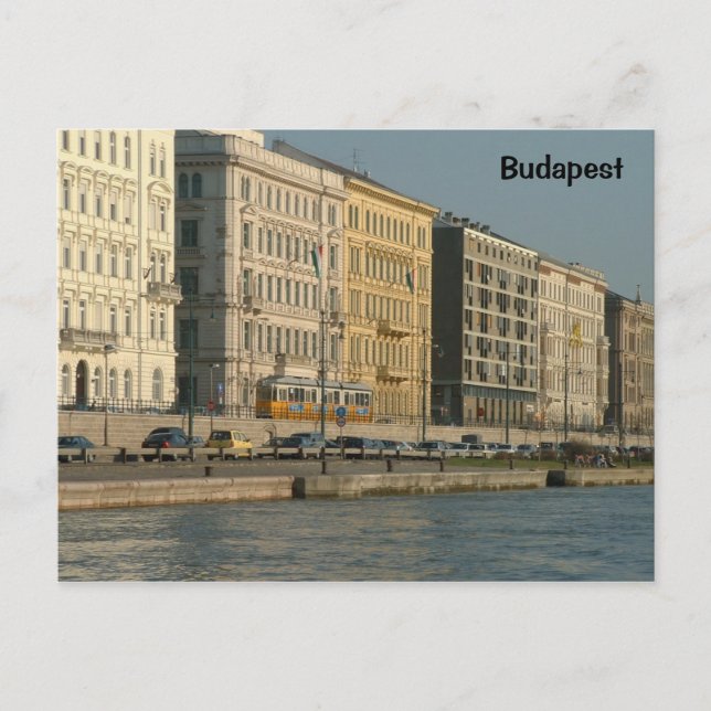 Pest and the Danube Postcard (Front)