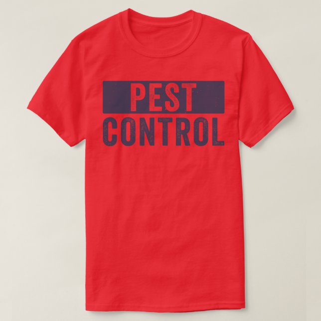 Pest Control Bug Exterminator Halloween Costume 2 T-Shirt (Design Front)