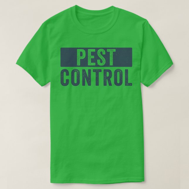 Pest Control Bug Exterminator Halloween Costume 2 T-Shirt (Design Front)