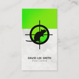 Pest control business card
