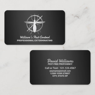 Pest Control Business Card