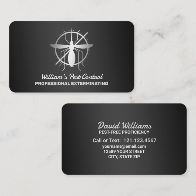 Pest Control Business Card (Front/Back)
