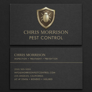Pest Control Business Card