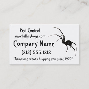Pest Control Business Cards