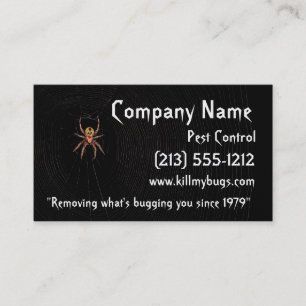 Pest Control Business Cards