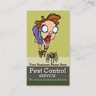 Pest Control.Exterminator.Bug Control.Customisable Appointment Card