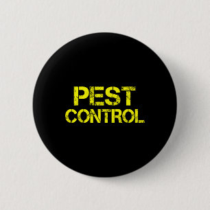 Pest Control Exterminator Halloween Costume  6 Cm Round Badge