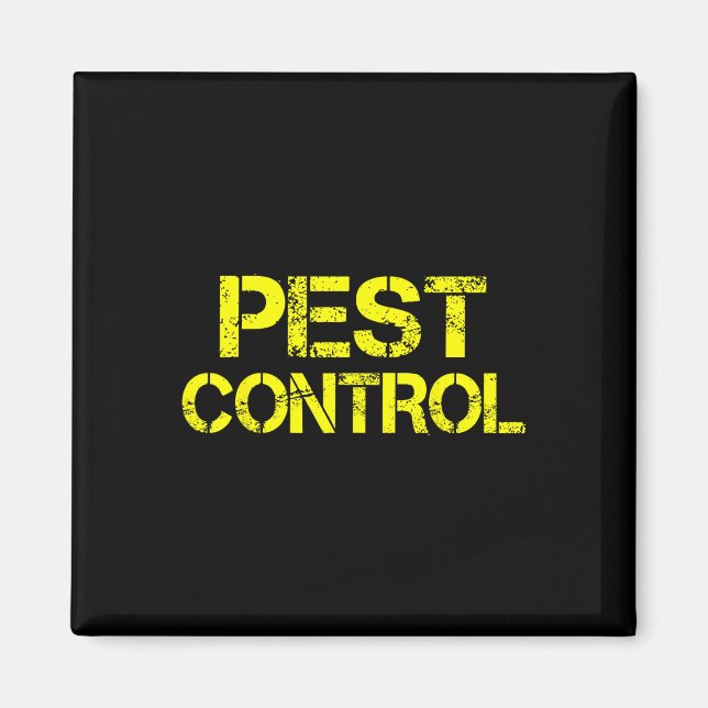 Pest Control Exterminator Halloween costume  Magnet (Front)