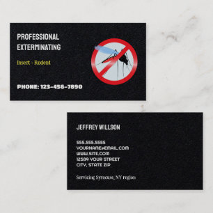 Pest Control Premium Business Card