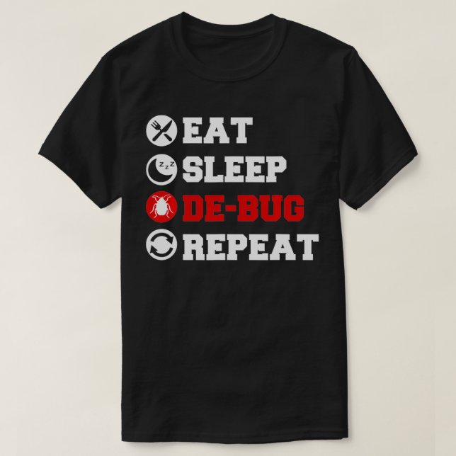 Pest Control Service  Funny DeBug Eterminator Gift T-Shirt (Design Front)