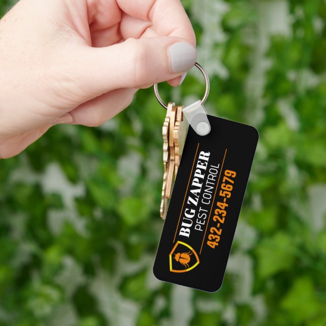 Pest Control Service Key Ring (Hand)