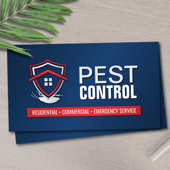 Pest Control Services - Exterminator Business Card (Creator Uploaded)