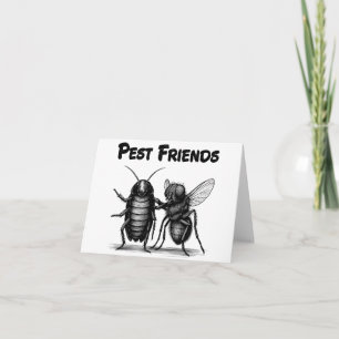 Pest Friends BFF Card