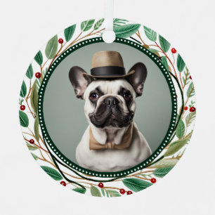 Pet 2 Photo 1st Christmas Metal Tree Decoration