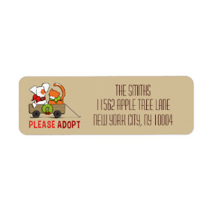 Pet Adoption Patch n Rusty Modern Christmas Toast