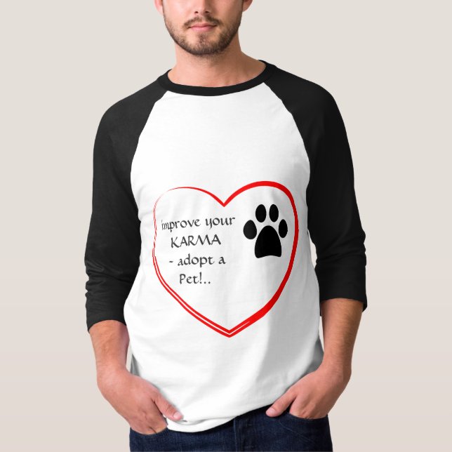 Pet Adoption T-Shirt (Front)