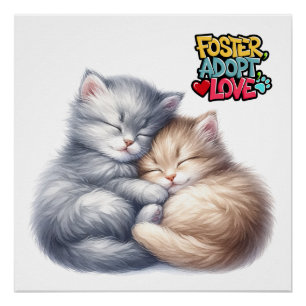 Pet Adoption  Waiting for Your Love Poster