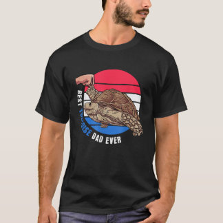 Pet African Sulcata Tortoise Gift Best Tortoise Da T-Shirt