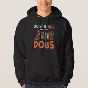Pet Animal Dog Owner Girls Women Dog Mum Dog Hoodie