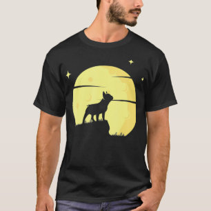 Pet Animal Moon Frenchie Dog Owner Gift French Bul T-Shirt
