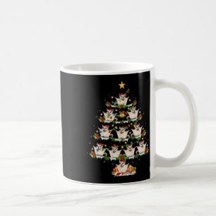 Pet Animal Xmas Lights Santa Sugar Glider Christma Coffee Mug