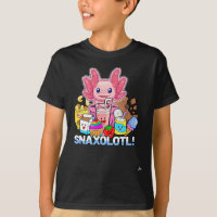Pet Axolotl - Snaxolotl - Cute Snacks, Funny Kawai