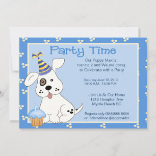 Pet  Birthday  Party Invitation
