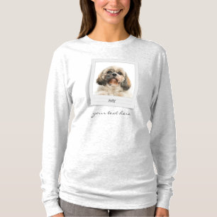 Pet Birthday Photo Holiday Personalised Dog Mum T-Shirt