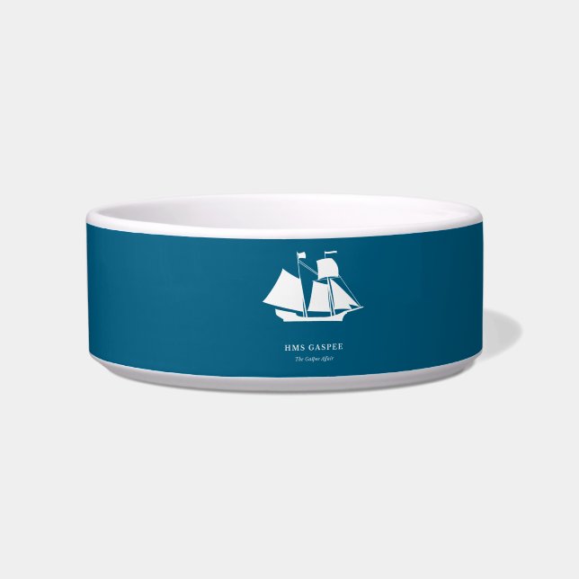 Pet Bowl — HMS Gaspee (Left)