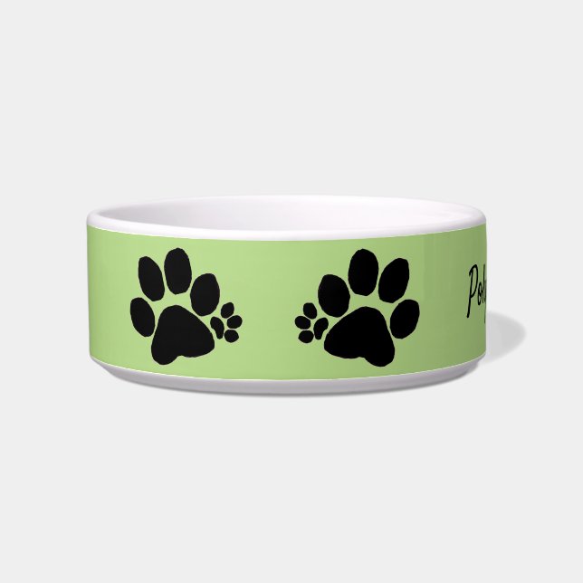 Pet Bowl - Polydactyl Love (Left)