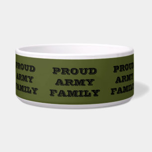 Pet Bowl Proud Army Family