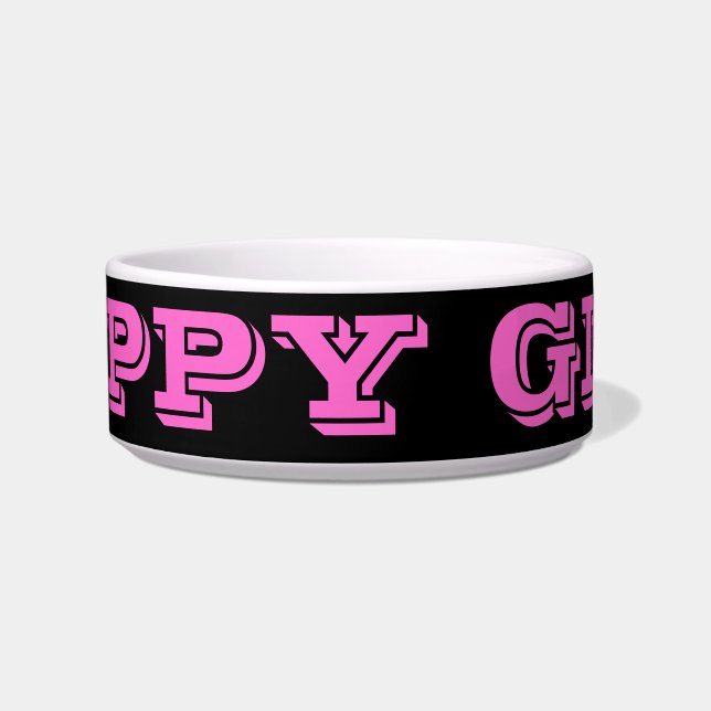 Pet Bowl Puppy Girl (Front)