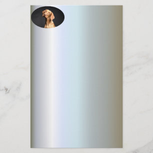Pet Brown Beagle Dog Stationery