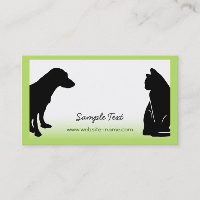Pet Business Card (Front)