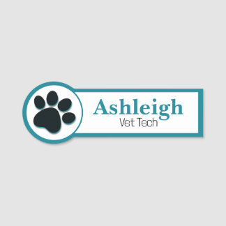 Pet Business Name Tag