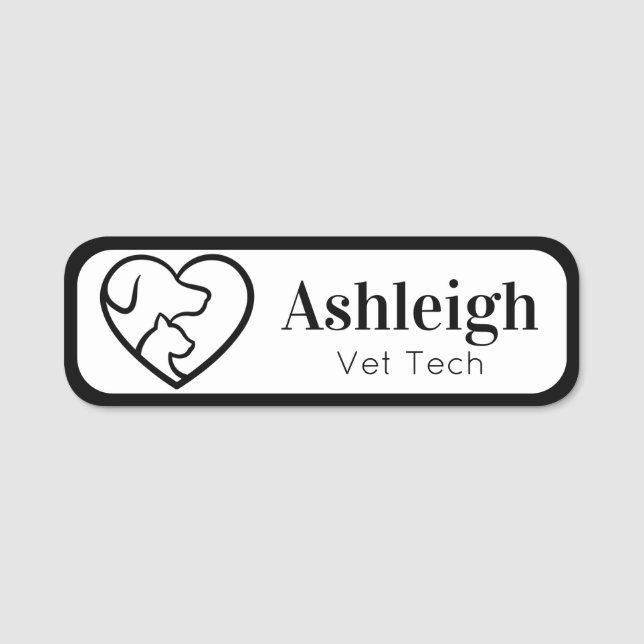 Pet Business Name Tag (Front)