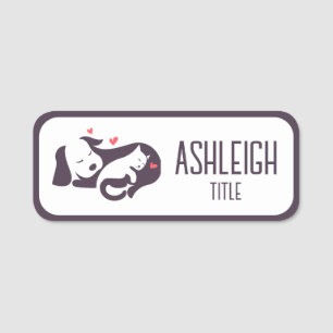 Pet Business Name Tag