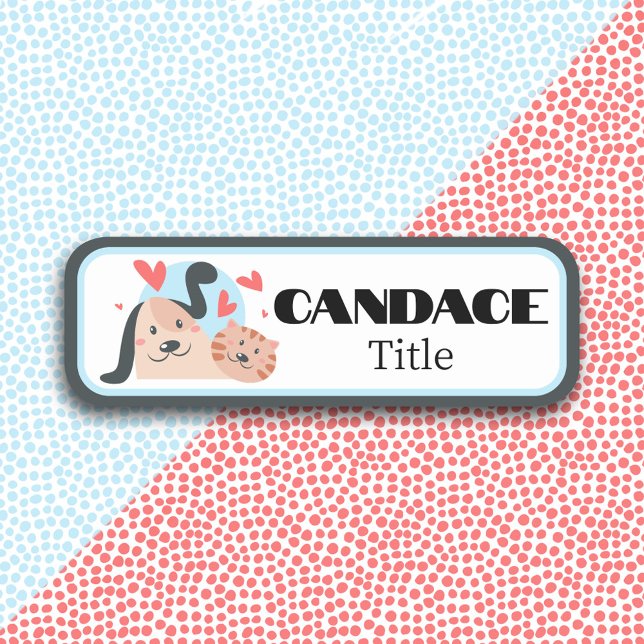 Pet Business Name Tag (Creator Uploaded)
